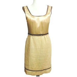 Silk & Linen Philosophy di Alberta Ferretti Midi Dress | Size 6
